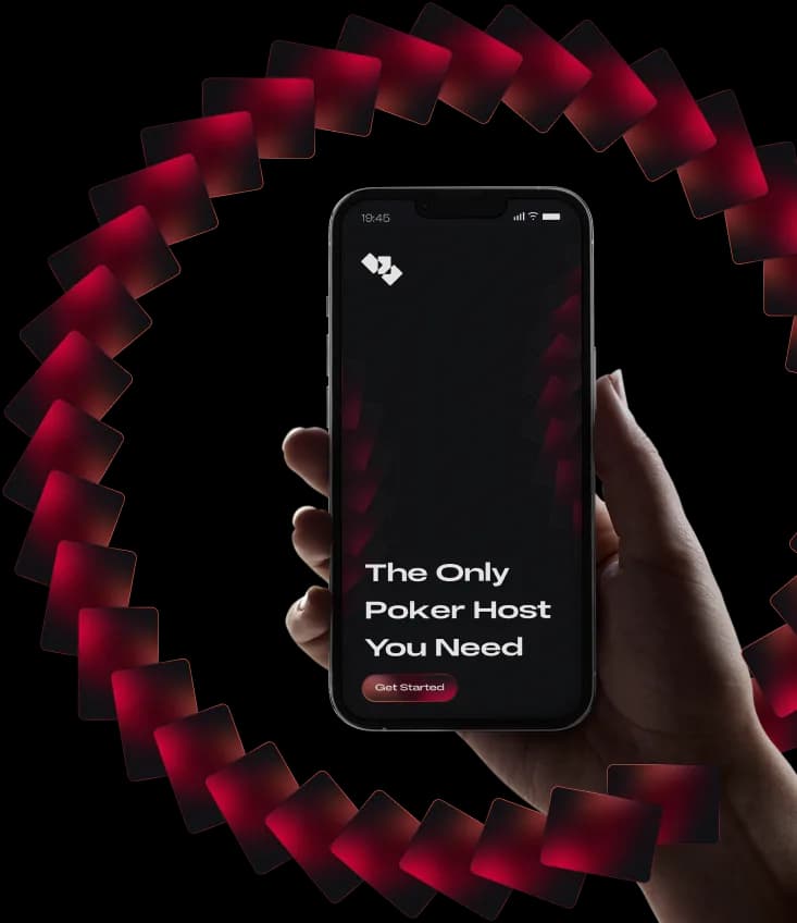 The FLOP UP player app showing live running games at partner casinos