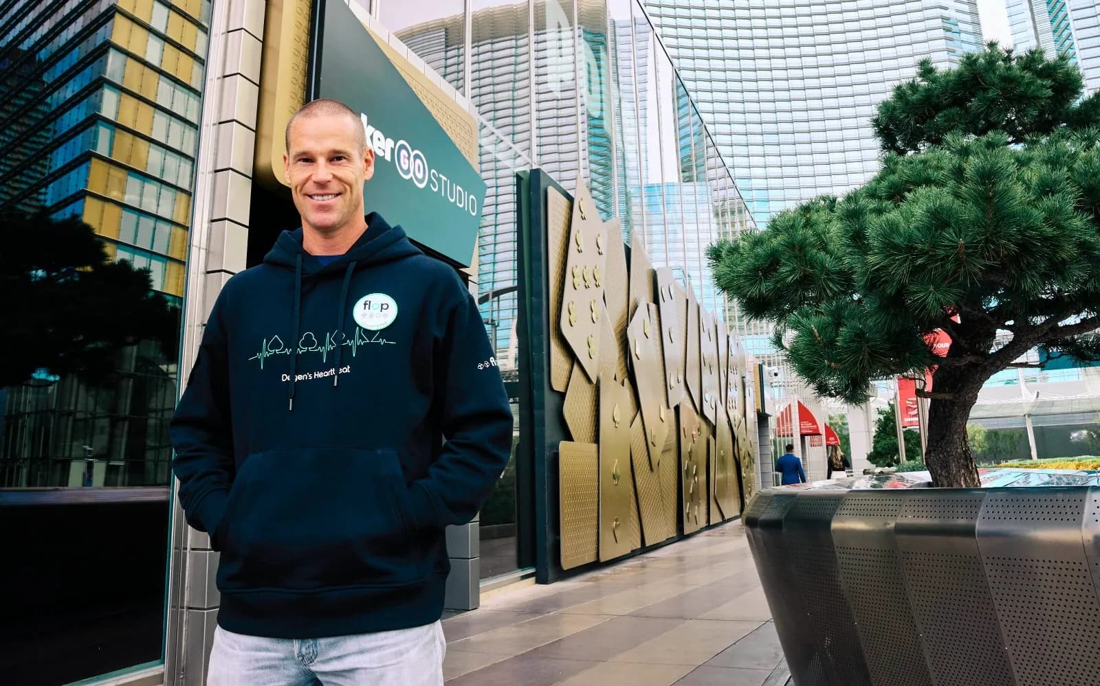 Patrik Antonius, co-founder of First Land of Poker and host of the FLOP live event series